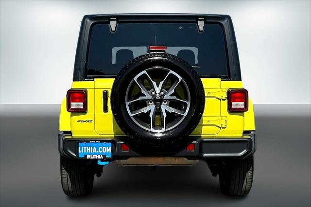 used 2024 Jeep Wrangler 4xe car, priced at $33,888