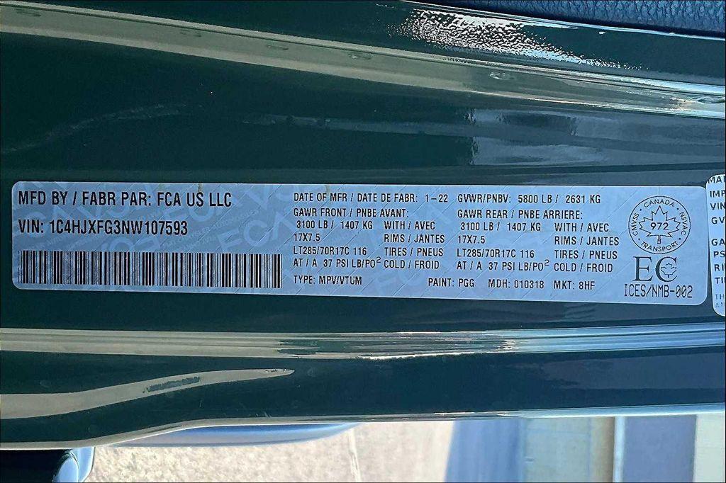 used 2022 Jeep Wrangler Unlimited car, priced at $33,788