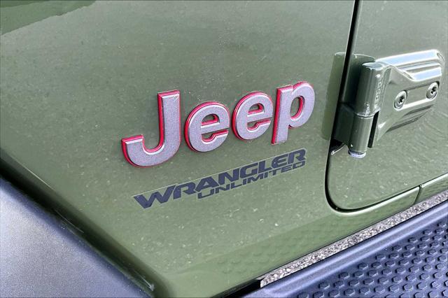 used 2022 Jeep Wrangler Unlimited car, priced at $36,899