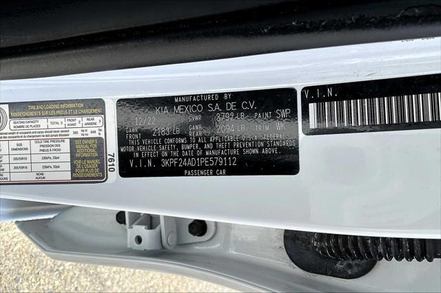 used 2023 Kia Forte car, priced at $19,899