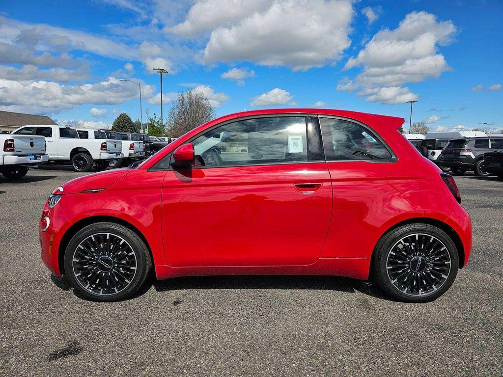 new 2024 FIAT 500e car, priced at $28,499