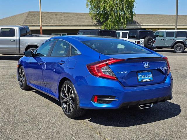 used 2021 Honda Civic car, priced at $22,999