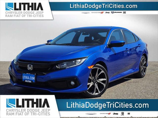 used 2021 Honda Civic car, priced at $23,199