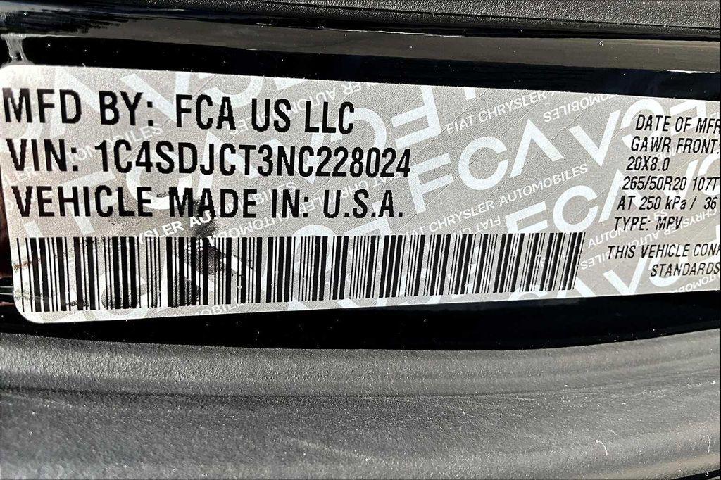 used 2022 Dodge Durango car, priced at $33,788