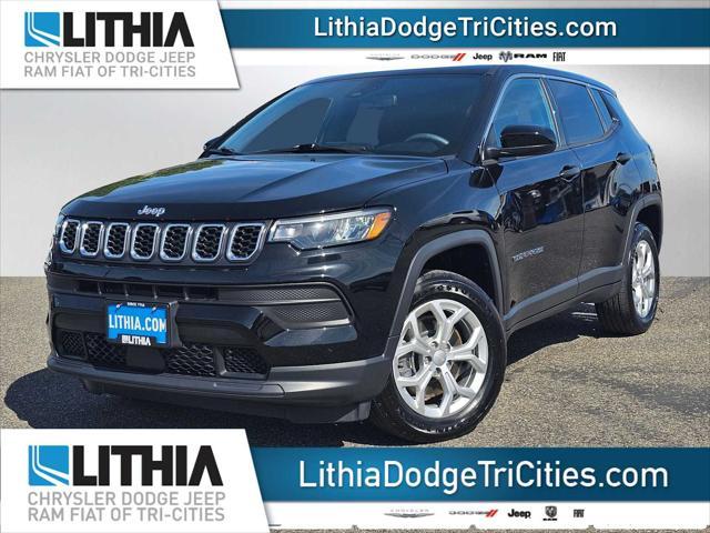 used 2024 Jeep Compass car, priced at $24,999