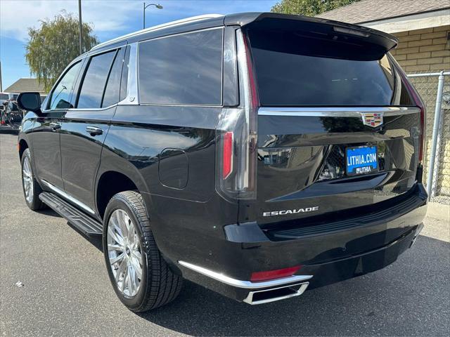 used 2023 Cadillac Escalade car, priced at $75,488