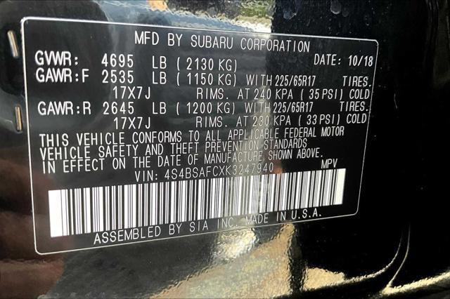 used 2019 Subaru Outback car, priced at $18,788