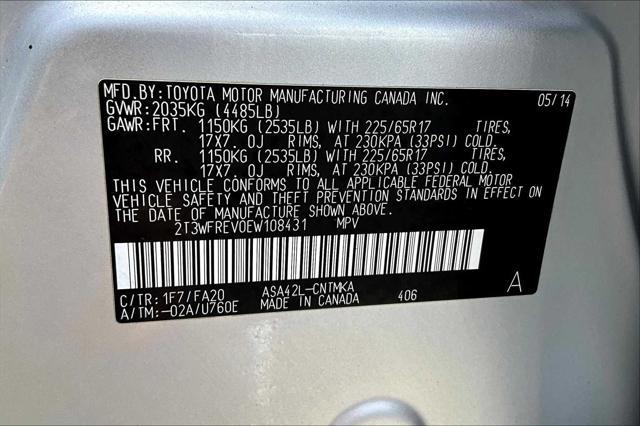 used 2014 Toyota RAV4 car, priced at $12,588