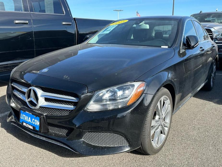 used 2015 Mercedes-Benz C-Class car, priced at $18,399