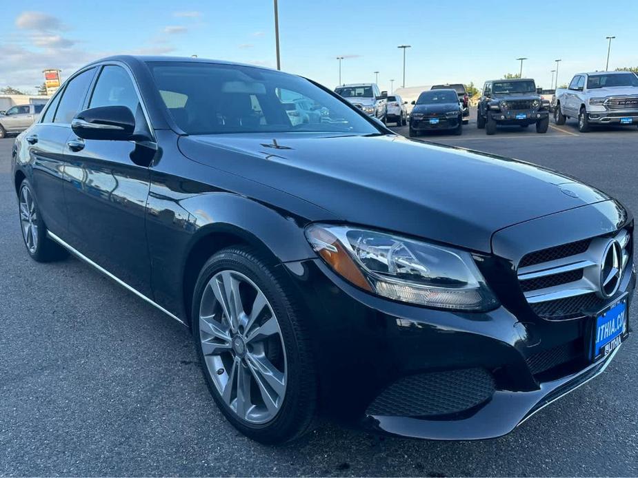 used 2015 Mercedes-Benz C-Class car, priced at $17,999