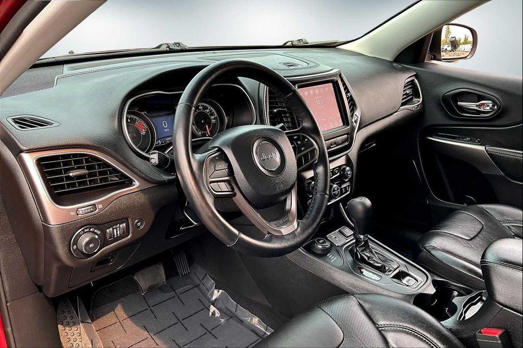 used 2021 Jeep Cherokee car, priced at $20,988