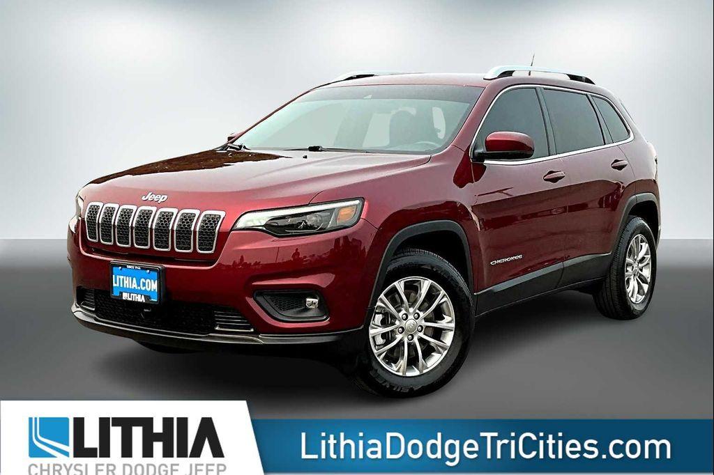 used 2021 Jeep Cherokee car, priced at $20,988
