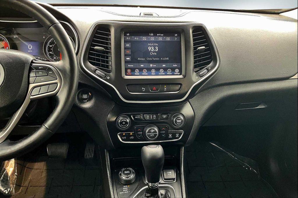 used 2021 Jeep Cherokee car, priced at $20,988