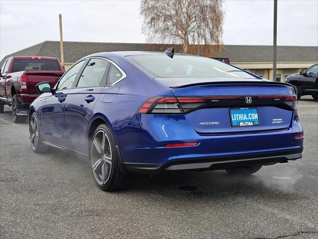 used 2023 Honda Accord Hybrid car, priced at $29,188