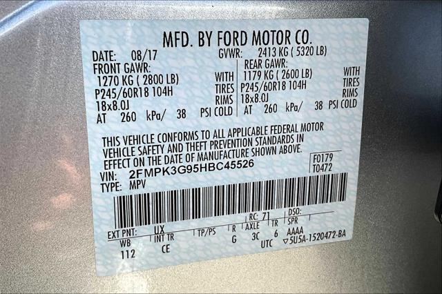 used 2017 Ford Edge car, priced at $11,999