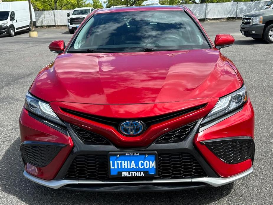 used 2021 Toyota Camry Hybrid car, priced at $29,999