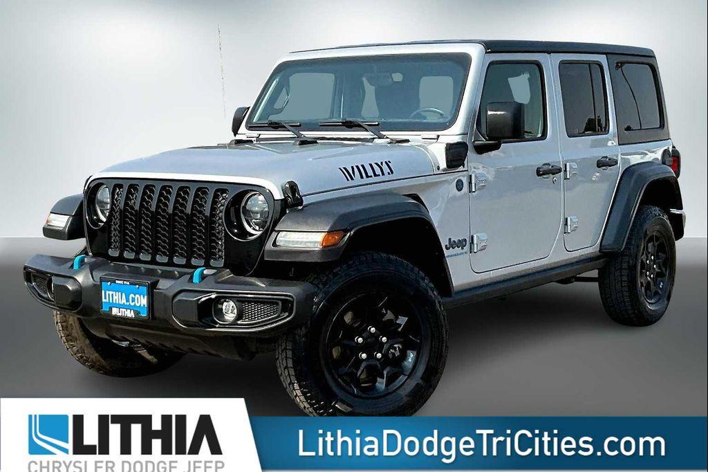 used 2023 Jeep Wrangler 4xe car, priced at $27,888