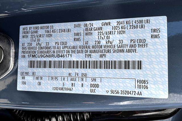 used 2024 Ford Escape car, priced at $25,888