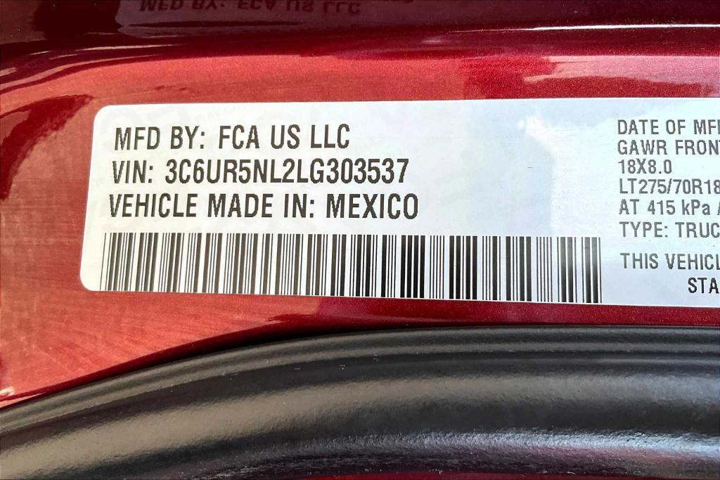 used 2020 Ram 2500 car, priced at $61,788