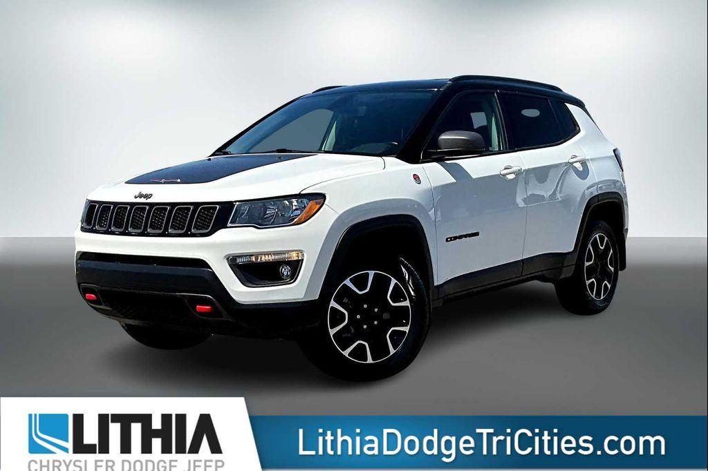used 2020 Jeep Compass car, priced at $16,888