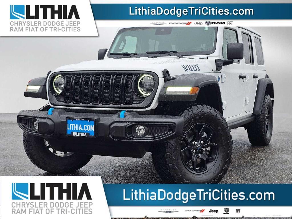 used 2024 Jeep Wrangler 4xe car, priced at $38,988