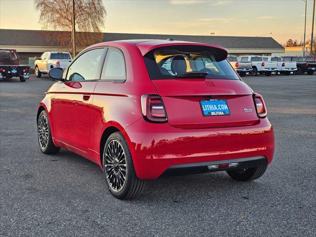 new 2024 FIAT 500e car, priced at $29,999