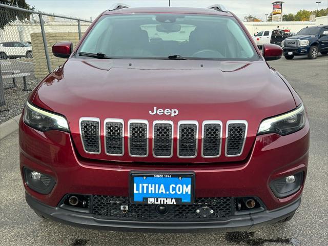 used 2021 Jeep Cherokee car, priced at $24,688