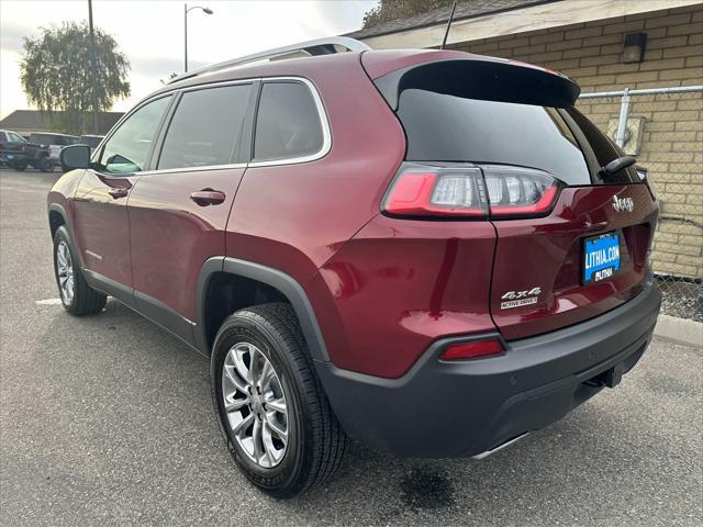 used 2021 Jeep Cherokee car, priced at $24,688