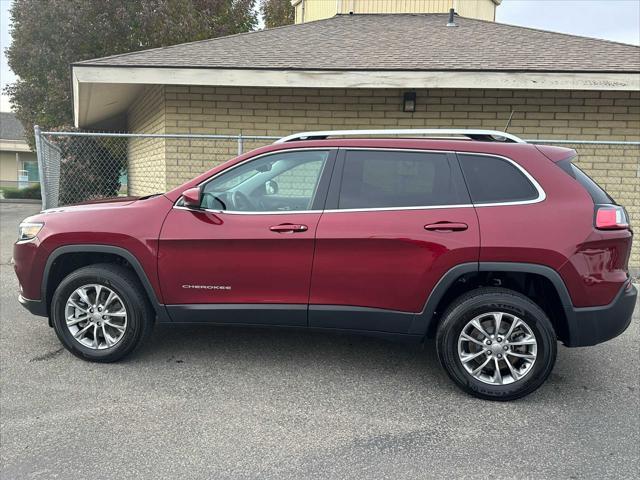 used 2021 Jeep Cherokee car, priced at $24,688