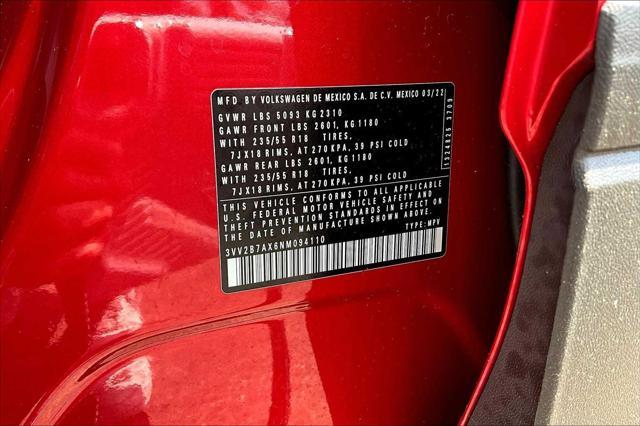 used 2022 Volkswagen Tiguan car, priced at $22,288