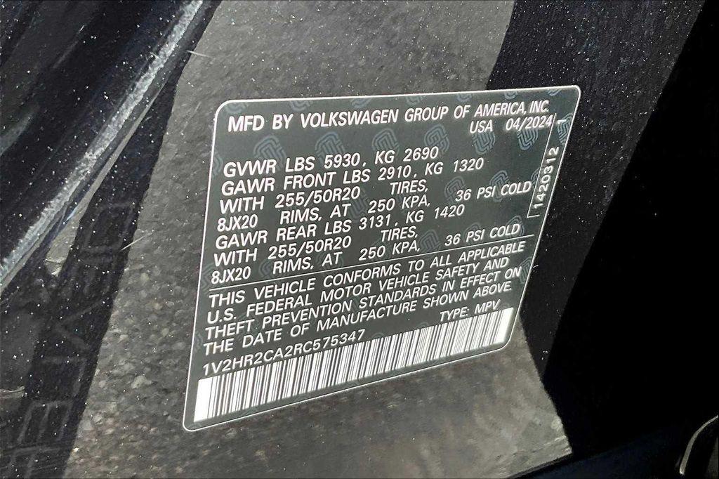 used 2024 Volkswagen Atlas car, priced at $29,688