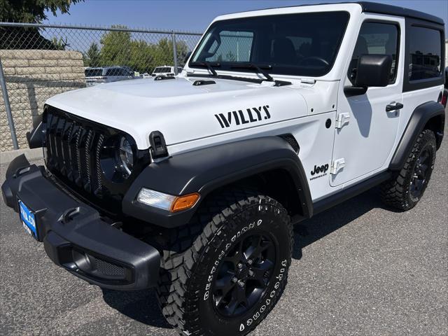 used 2022 Jeep Wrangler car, priced at $32,588