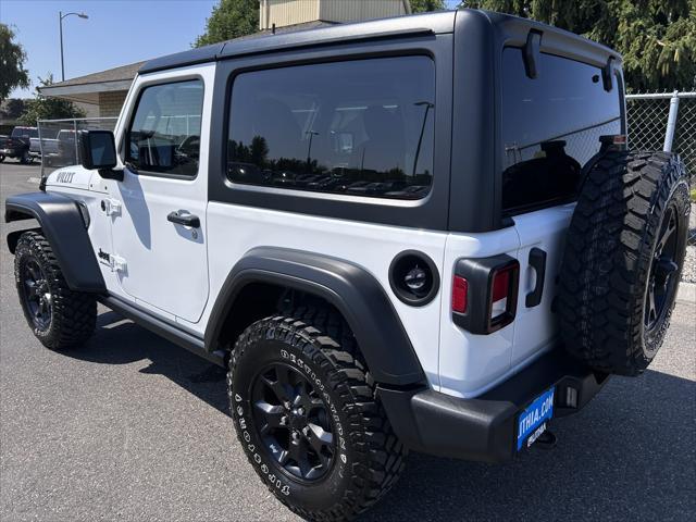 used 2022 Jeep Wrangler car, priced at $32,588