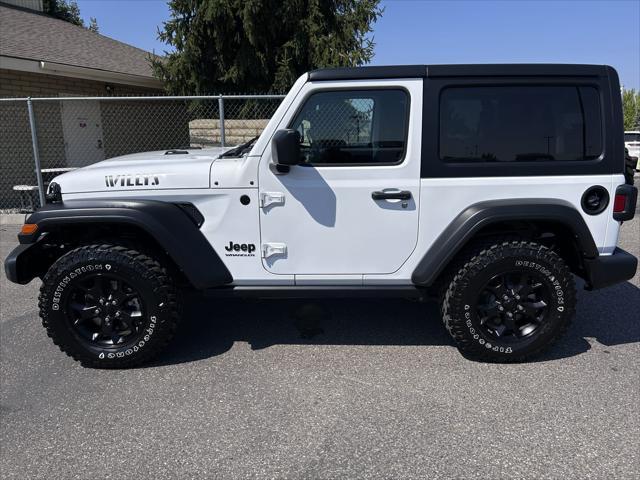 used 2022 Jeep Wrangler car, priced at $32,588