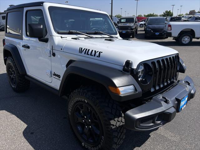 used 2022 Jeep Wrangler car, priced at $32,588