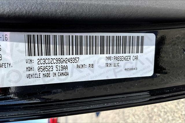 used 2016 Dodge Challenger car, priced at $45,888