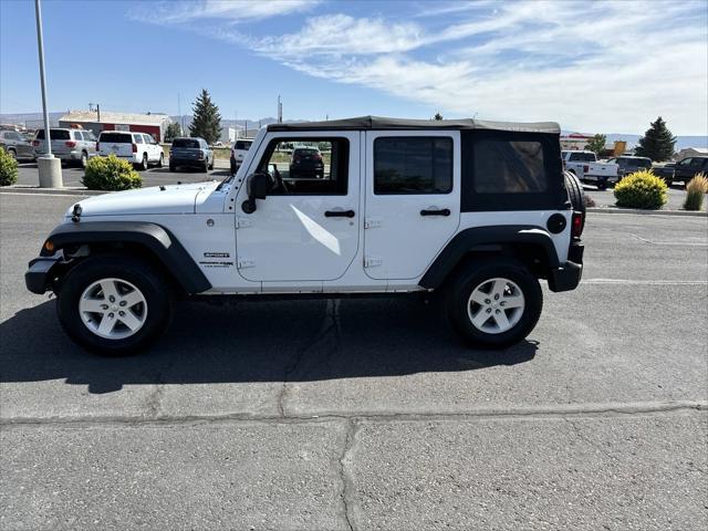 used 2018 Jeep Wrangler JK Unlimited car, priced at $24,999