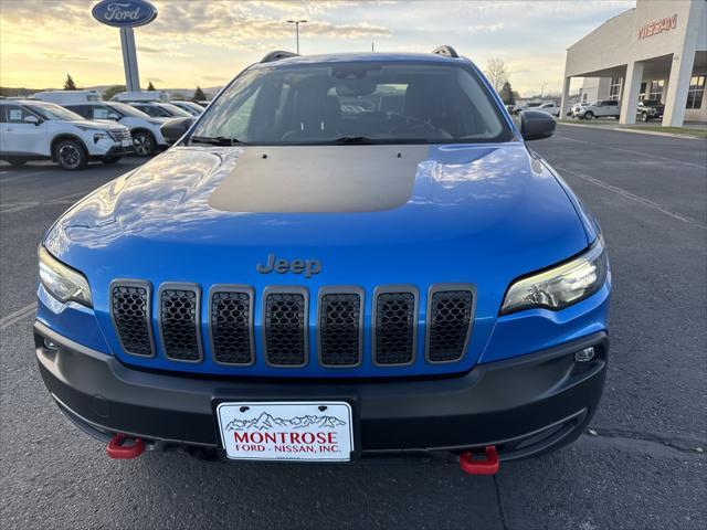 used 2021 Jeep Cherokee car, priced at $24,499