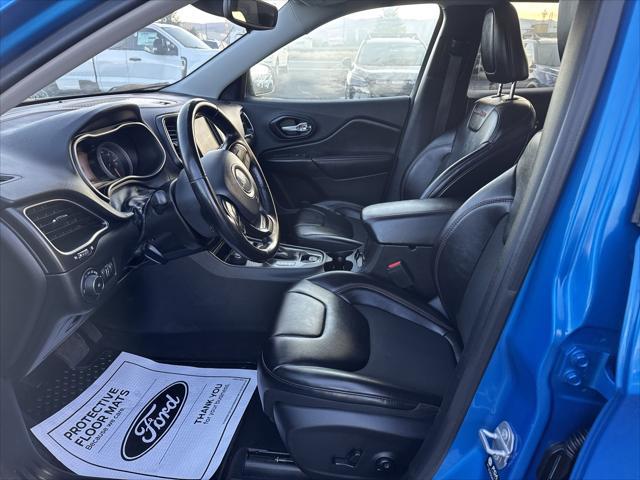 used 2021 Jeep Cherokee car, priced at $24,499