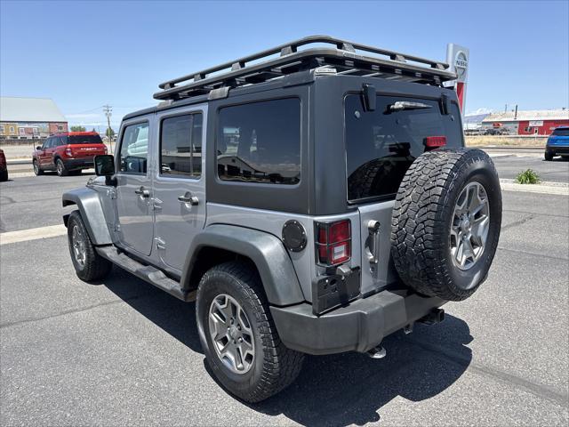 used 2015 Jeep Wrangler Unlimited car, priced at $21,999