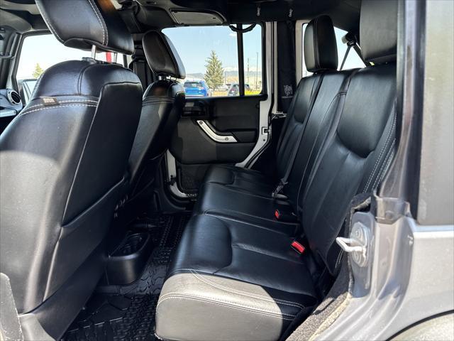 used 2015 Jeep Wrangler Unlimited car, priced at $21,999