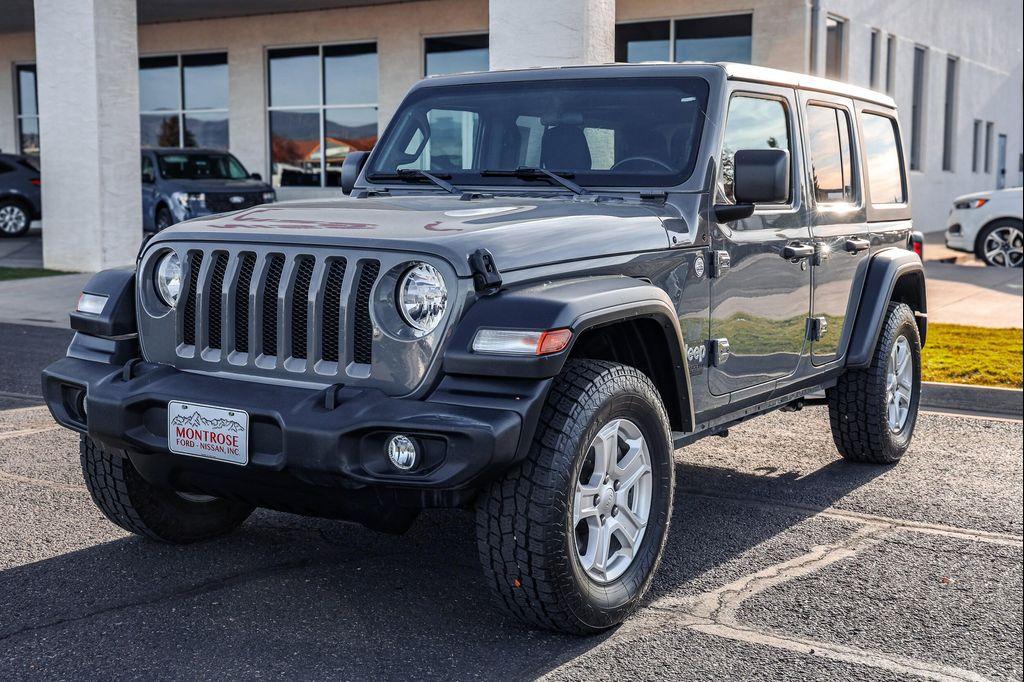 used 2020 Jeep Wrangler Unlimited car, priced at $27,999