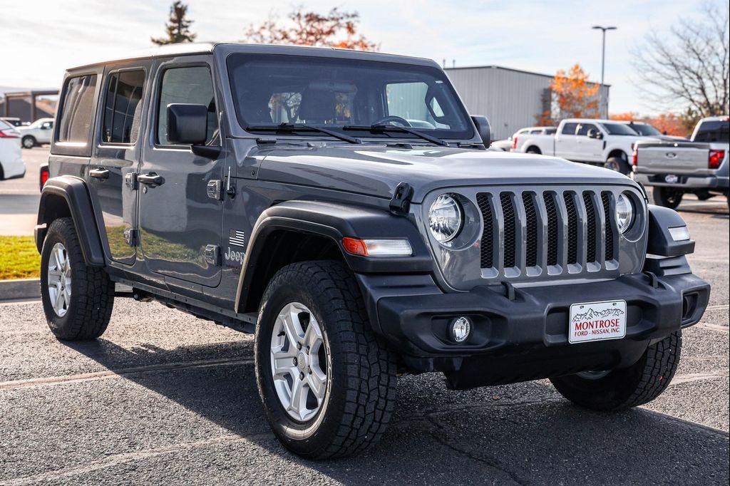 used 2020 Jeep Wrangler Unlimited car, priced at $27,999