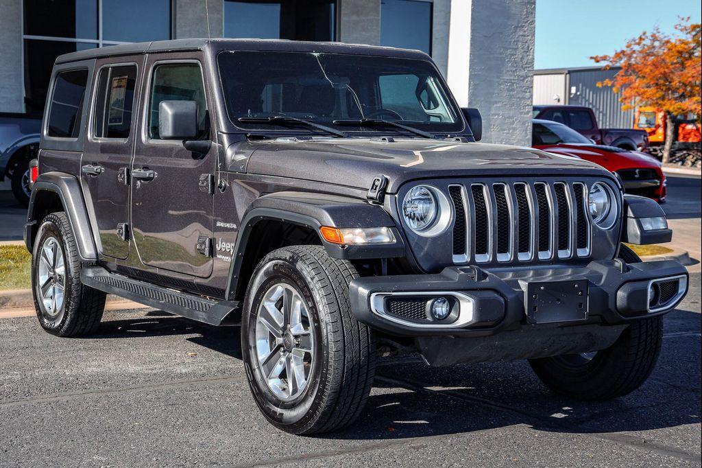 used 2020 Jeep Wrangler Unlimited car, priced at $16,999