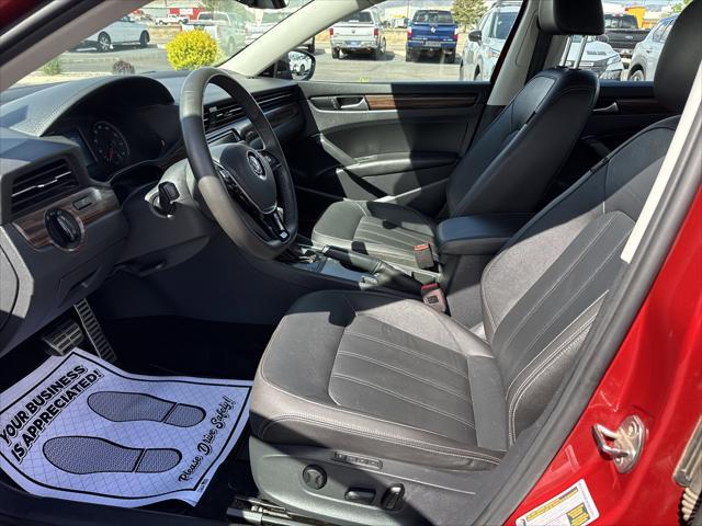 used 2022 Volkswagen Passat car, priced at $21,499