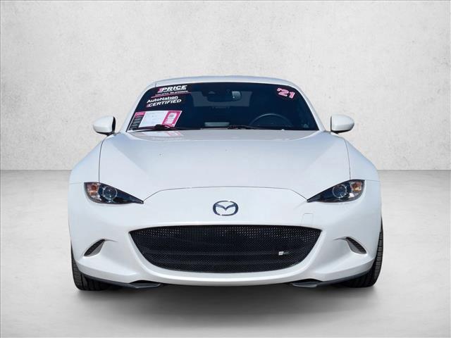 used 2021 Mazda MX-5 Miata RF car, priced at $25,228