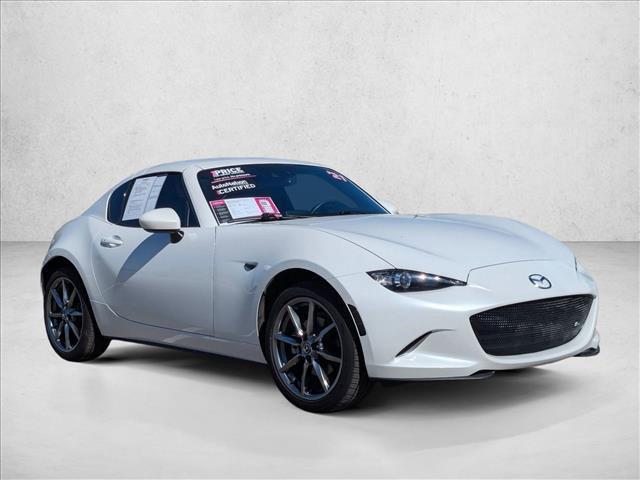 used 2021 Mazda MX-5 Miata RF car, priced at $25,228