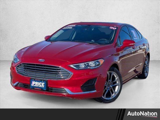used 2020 Ford Fusion car, priced at $17,933