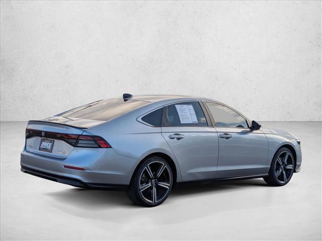 used 2023 Honda Accord Hybrid car, priced at $25,230