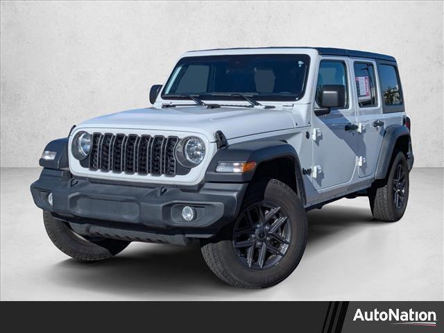 used 2024 Jeep Wrangler car, priced at $35,108